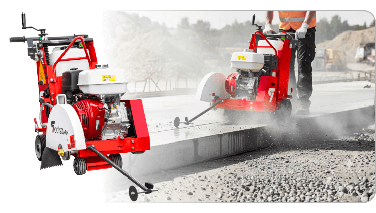 Przecinarka do asfaltu i betonu Toolsa TFS 500 (Honda GX 390)