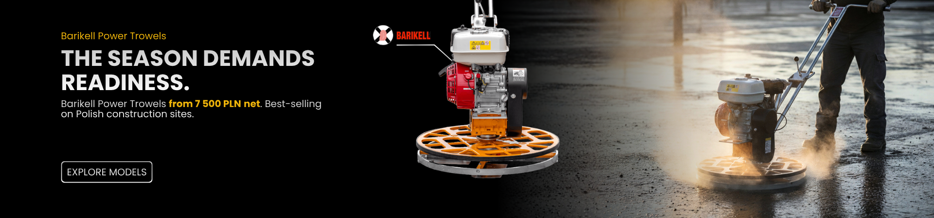 Barikell Power Trowels