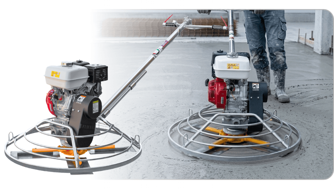 Zacieraczka spalinowa Barikell 4-90 (Honda GX 270)