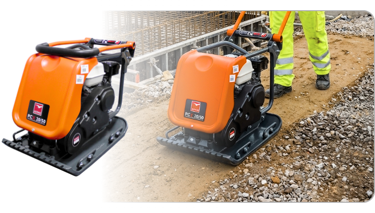 Zagęszczarka jednokierunkowa Altrad Belle PCX 20/50 Honda GX160