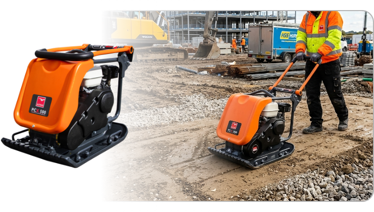 Zagęszczarka jednokierunkowa Altrad Belle PCX 500 Honda GX160