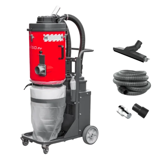 Odkurzacz przemysłowy Toolsa TAMC2000 (2,4 kW | 230 V | 2 filtry HEPA H13)