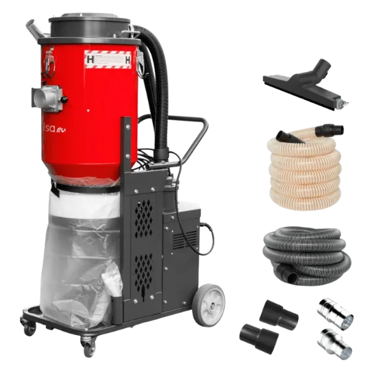 Odkurzacz przemysłowy Toolsa Auto Clean TAAC3200 (3,6 kW | 230 V | 3 filtry HEPA H13)