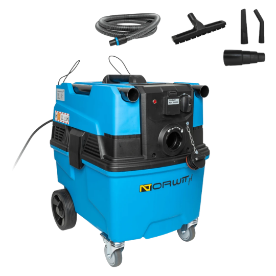 Toolsa Auto Clean TAAC15 Industrial Gypsum Vacuum Cleaner (1.2 Kw | 230 V | HEPA H13 Filter)