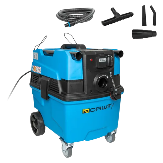 Odkurzacz przemysłowy do gipsów Toolsa Auto Clean TAAC15 (1,2 kW | 230 V | filtr HEPA H13)