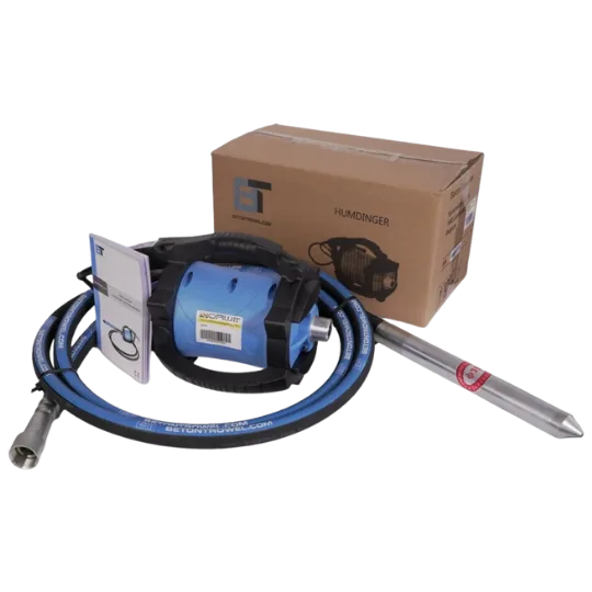 Wibrator do betonu 230V BT Humdinger Buława 38-48 mm, wąż 3-4m - zestaw