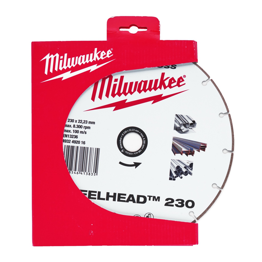 Tarcze_SPEEDCROSS_STEELHEAD™_Milwaukee_Steelhead_230_mm_-_1_pc_1