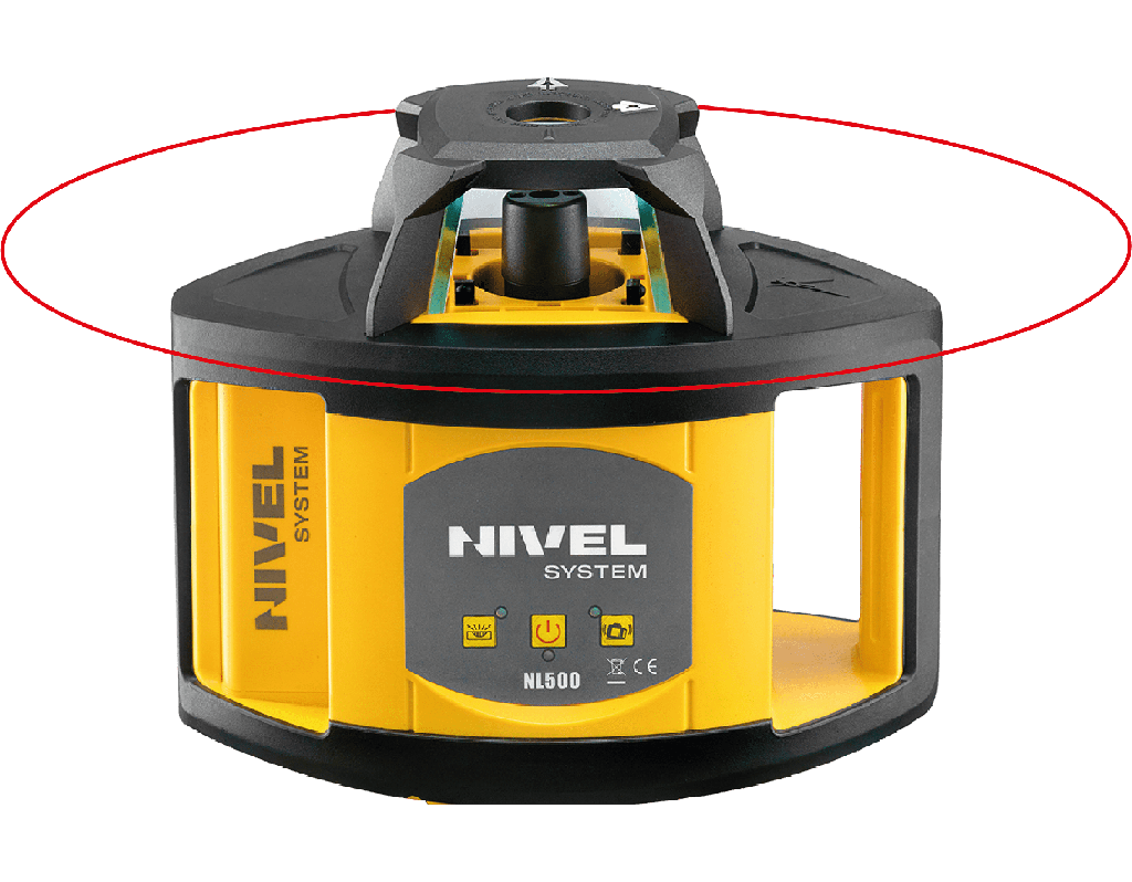 Niwelator laserowy rotacyjny Nivel System NL500
