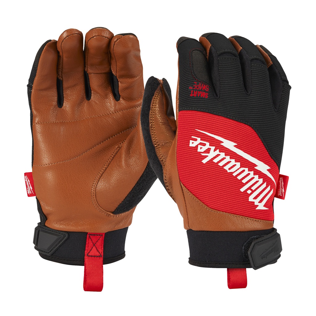 Rękawice skórzane (hybrydowe) Milwaukee | Hybrid Leather Gloves - 10/XL - 1pc