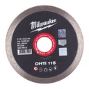 Tarcze diamentowe DHTi Milwaukee | DHTi 115 mm - 1 pc