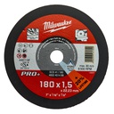 Tarcze cienkie do cięcia metalu PRO+ Milwaukee | SCS 41 / 180 x 1.5 x 22 mm - 25 pcs