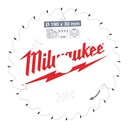 Tarcze pilarskie do ręcznych pił tarczowych Milwaukee | CSB P W 190 x 30 x 1,6 x 24ATB