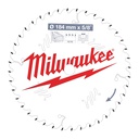 Tarcze pilarskie do ręcznych pił tarczowych Milwaukee | CSB P W 184 x 5/8 x 2,1 x 40ATB