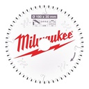 Tarcze pilarskie do ręcznych pił tarczowych Milwaukee | CSB P Alu190 x 30 x 2,4 x 54TF neg.