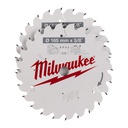 Tarcze pilarskie do ręcznych pił tarczowych Milwaukee | CSB Twin Pack 165 x 24T/24T - 2pc