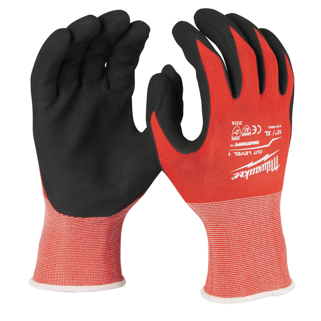 Rękawice odporne na przecięcia - poziom ochrony A Milwaukee | Cut A Gloves - 10/XL - 1pc