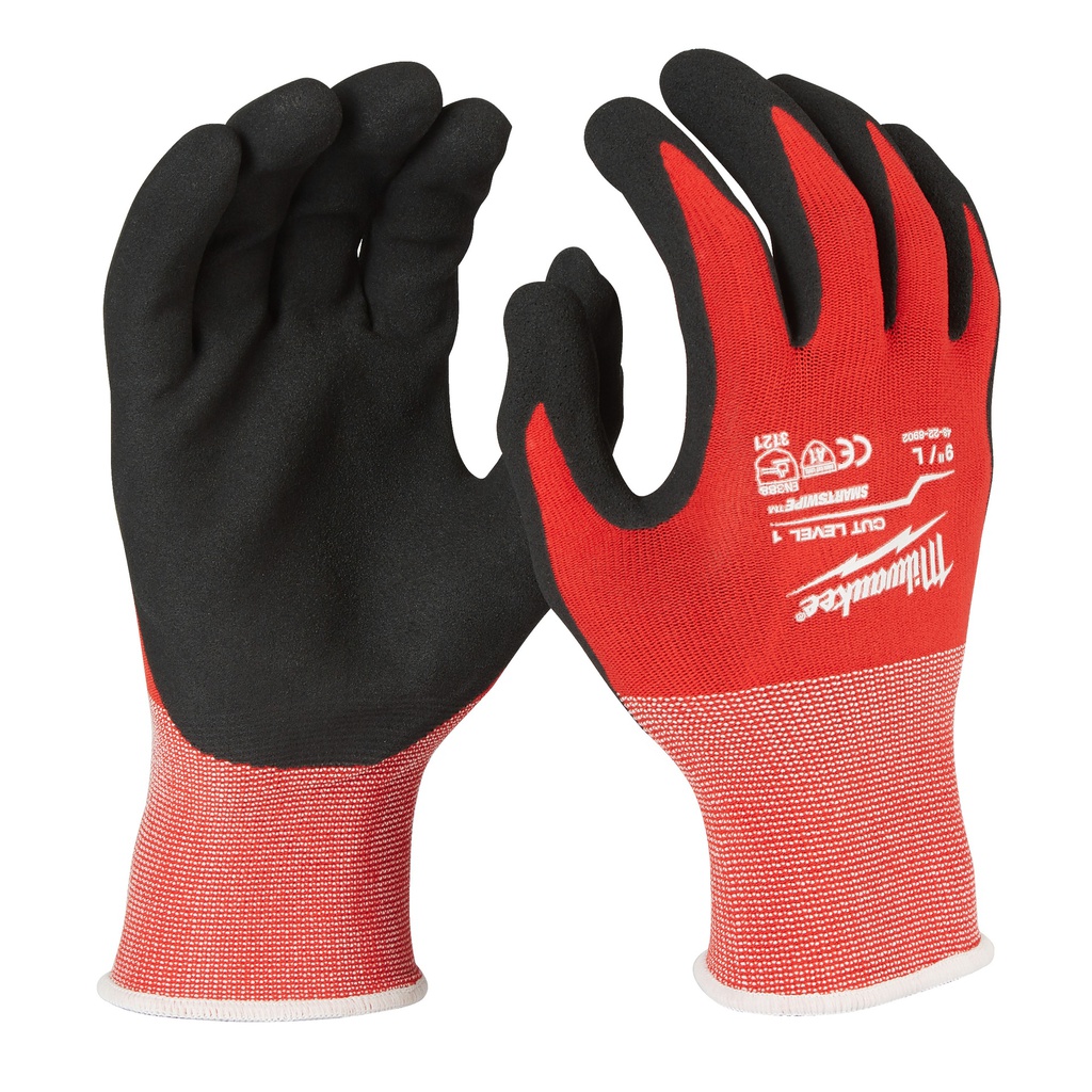 Rękawice odporne na przecięcia - poziom ochrony A Milwaukee | Cut A Gloves - 9/L - 1pc