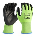 Rękawice odporne na przecięcia o podwyższonej widzialności - poziom B Milwaukee | Hi-Vis Cut B Gloves - 10/XL - 1pc