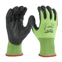 Rękawice odporne na przecięcia o podwyższonej widzialności - poziom E Milwaukee | Hi-Vis Cut E Gloves - 7/S - 1pc