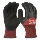 Rękawice odporne na przecięcia - wersja zimowa - poziom ochrony C Milwaukee | Winter Cut C Gloves - 10/XL - 1pc