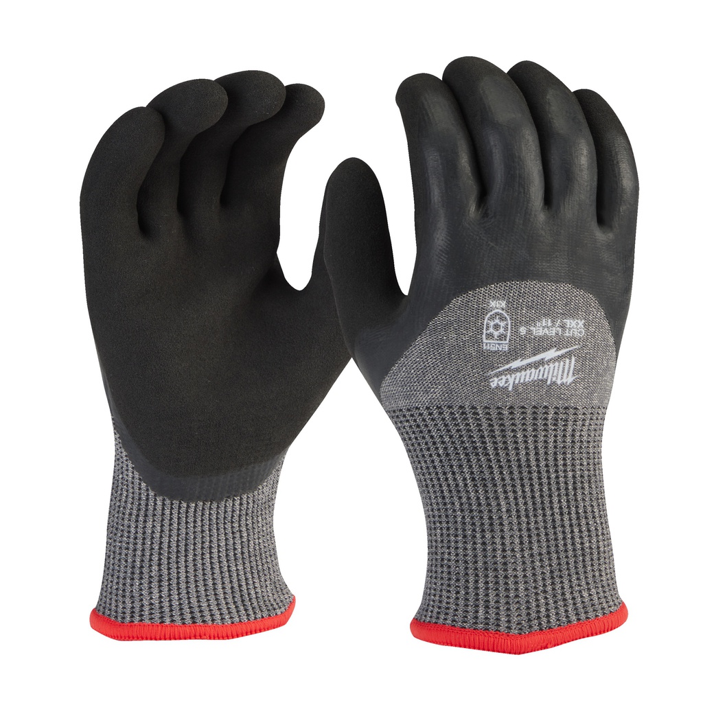 Rękawice odporne na przecięcia - wersja zimowa - poziom ochrony E Milwaukee | Winter Cut E Gloves - 11/XXL - 1pc
