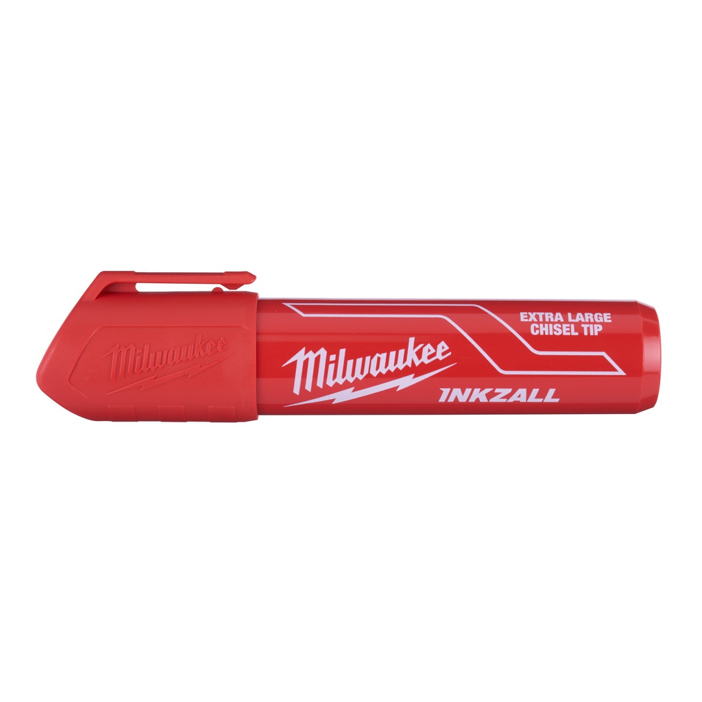 Markery INKZALL™ L & XL Milwaukee | INKZALL Red XL Chisel Tip Marker