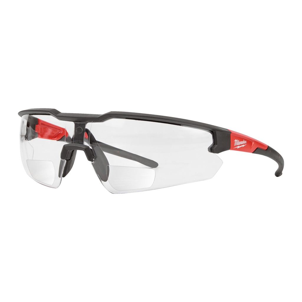 Okulary ochronne z soczewkami powiększającymi Milwaukee | Clear Safety Glasses (+1.5) - 1pc