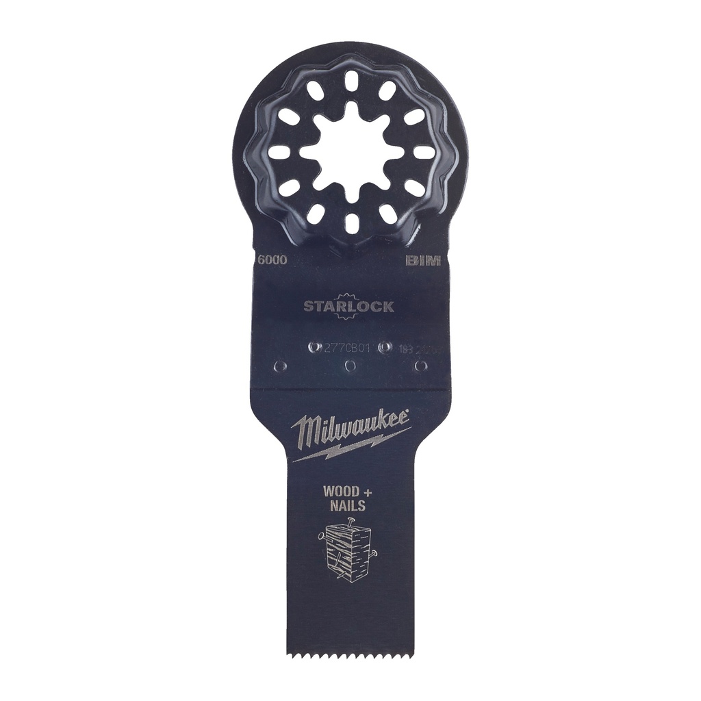 Ostrza do cięcia wielu materiałów Milwaukee | Wood & Nails Bi-Metal 20mm Plunge Blade -1pc