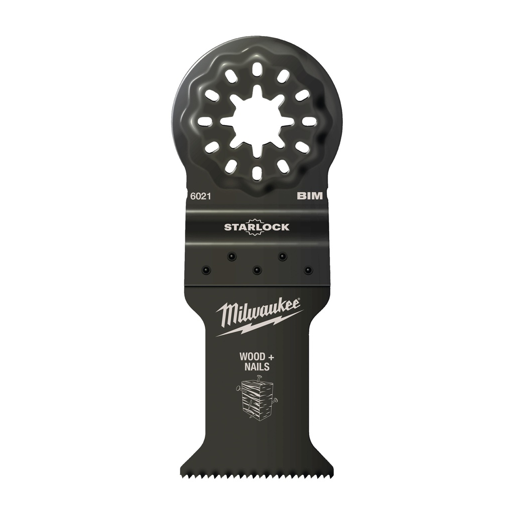 Ostrza do cięcia wielu materiałów Milwaukee | Wood & Nails Bi-Metal 35mm Plunge Blade - 1pc