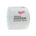 Otwornice z węglikiem wolframu HOLE DOZER™ Carbide  Milwaukee | TCT Hole Dozer Holesaw 60 mm - 1 pc