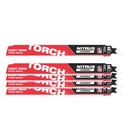 Metal: Brzeszczoty TORCH™ NITRUS CARBIDE ™ z węglikiem Milwaukee | TCT TORCH NITRUS 230 x 8 - 5pc