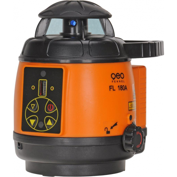 Niwelator laserowy rotacyjny geo-FENNEL FL 180A samopoziomujący