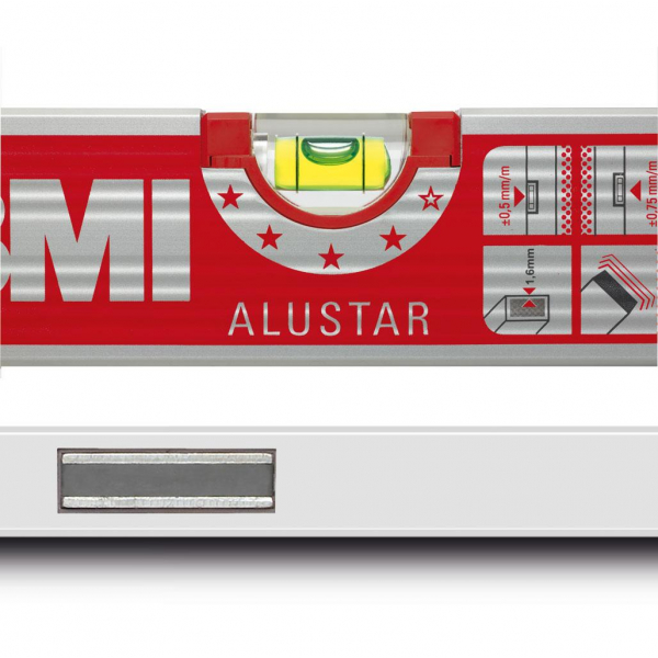 Poziomica aluminiowa magnetyczna BMI ALUSTAR 120 cm