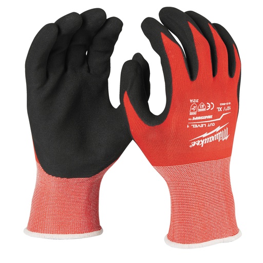 [4932471418] Rękawice odporne na przecięcia - poziom ochrony A Milwaukee | Cut A Gloves - 10/XL - 1pc