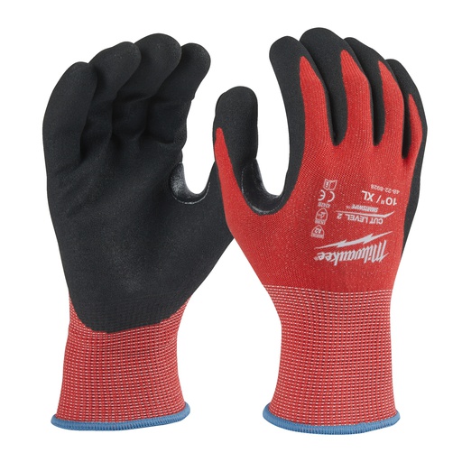 [4932479909] Rękawice odporne na przecięcia - poziom ochrony B Milwaukee | Cut B Gloves - 10/XL - 1pc