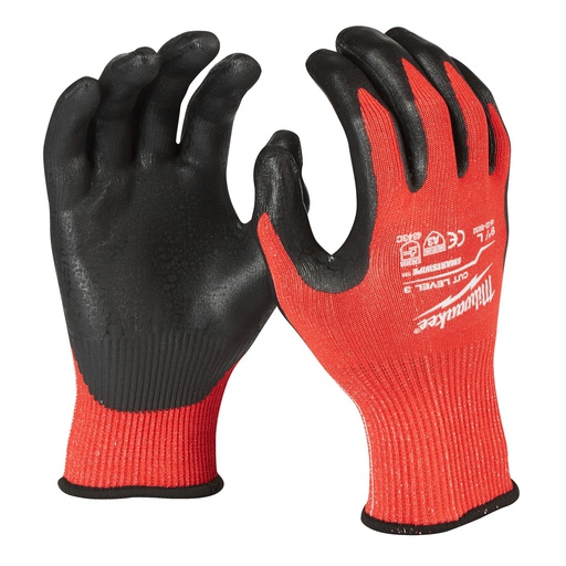 [4932471422] Rękawice odporne na przecięcia - poziom ochrony C Milwaukee | Cut C Gloves - 10/XL - 1pc