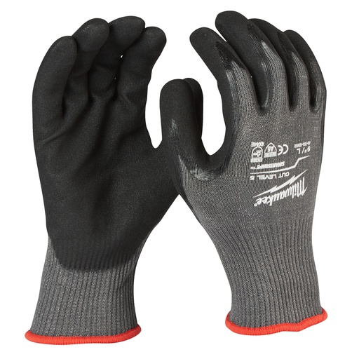 [4932471426] Rękawice odporne na przecięcia - poziom ochrony E Milwaukee | Cut E Gloves - 10/XL - 1pc
