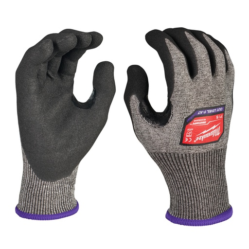 [4932492043] Rękawice odporne na przecięcia - poziom ochrony F Milwaukee | High Cut F Gloves - 10/XL - 1pc