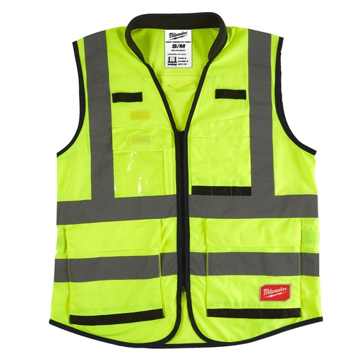 [4932471895] Kamizelka o intensywnej widzialności PREMIUM - żółta Milwaukee | Premium High-Visibility Vest Yellow - S/M