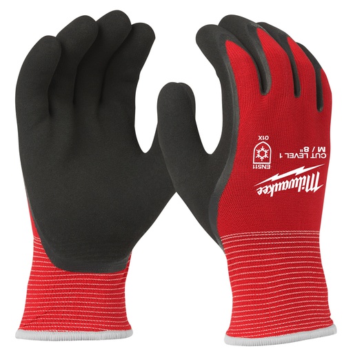[4932479704] Rękawice odporne na przecięcia - wersja zimowa - poziom ochrony A Milwaukee | Winter Cut A Gloves - 7/S - 1pc