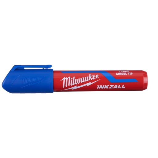 [4932471557] Markery INKZALL™ L &amp; XL Milwaukee | INKZALL Blue L Chisel Tip Marker