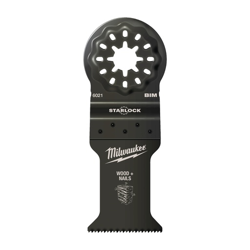 [48906021] Ostrza do cięcia wielu materiałów Milwaukee | Wood & Nails Bi-Metal 35mm Plunge Blade - 1pc