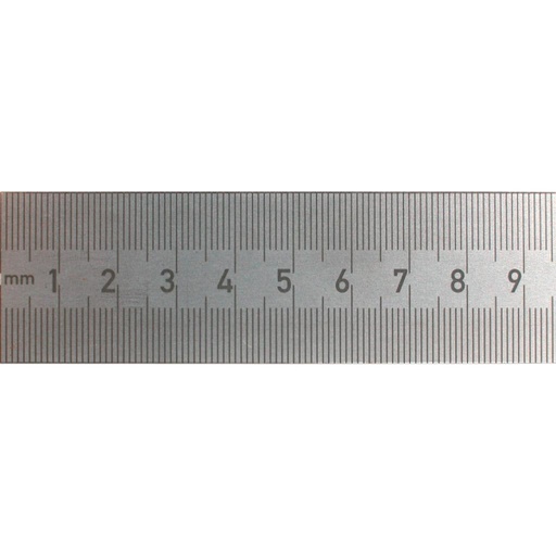 [16-203-34] Liniał stalowy półsztywny BMI 1500 mm nierdzewny
