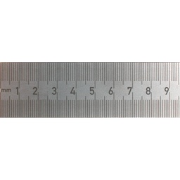 [16-203-31] Liniał stalowy półsztywny BMI 2000 mm nierdzewny