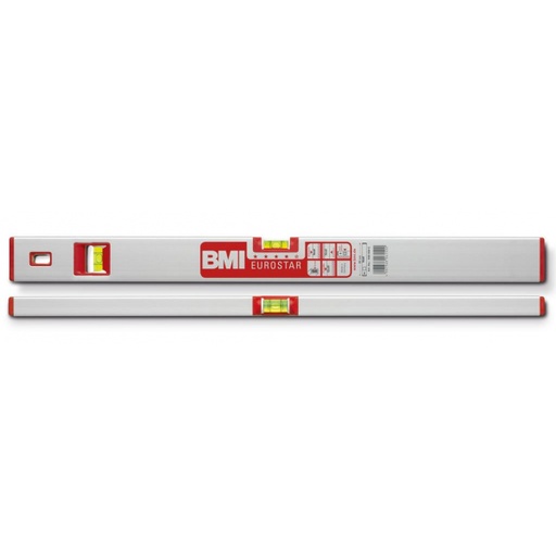 [17-112-21] Poziomica aluminiowa magnetyczna BMI EUROSTAR 120 cm
