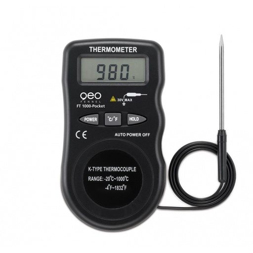 [18-201-23] Termometr profesjonalny z sondą FT 1000-Pocket